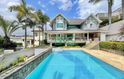 Casa com 4 dormitórios à venda, 632 m² por r$ 2.790.000 - jardim são paulo ii - cotia/sp