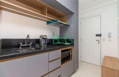 Apartamento com 1 dormitório, 27 m² - venda por r$ 620.000,00 ou aluguel por r$ 4.729,40/mês - sumarezinho - são paulo/sp