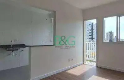 Apartamento com 1 dormitório à venda, 37 m² por r$ 329.000 - vila assunção - santo andré/sp