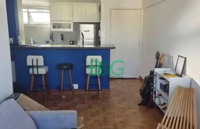Apartamento com 1 dormitório, 49 m² - venda por r$ 445.000,00 ou aluguel por r$ 3.979,00/mês - vila buarque - são paulo/sp