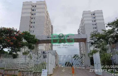 Apartamento à venda, 49 m² por r$ 240.659,71 - jardim samambaia - campinas/sp