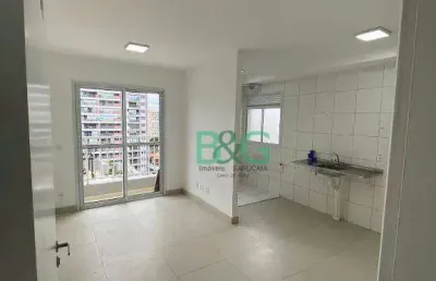 Apartamento com 2 dormitórios para alugar, 49 m² por r$ 3.005/mês - barra funda - são paulo/sp