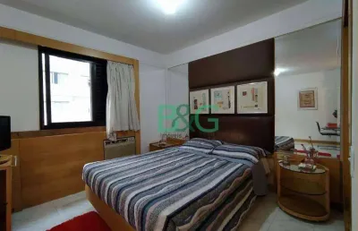 Flat para alugar, 45 m² por r$ 3.300,00/mês - consolação - são paulo/sp