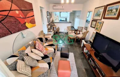 Apartamento com 2 dormitórios à venda, 75 m² por r$ 470.000 - pitangueiras - guarujá/sp