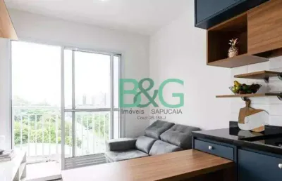 Apartamento com 1 dormitório à venda, 30 m² por r$ 354.000 - jabaquara - são paulo/sp