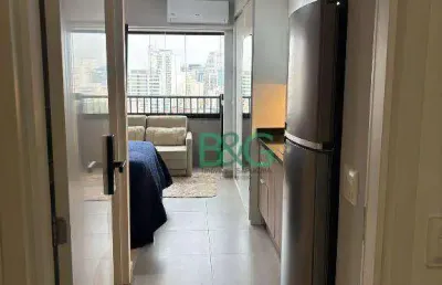 Studio com 1 dormitório para alugar, 25 m² por r$ 4.200/mês - pinheiros - são paulo/sp
