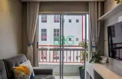 Apartamento com 2 dormitórios à venda, 52 m² por r$ 449.000 - vila são pedro - santo andré/sp