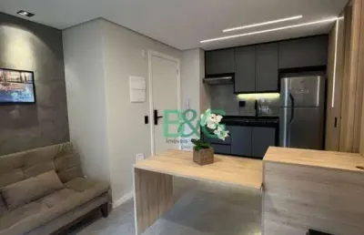 Apartamento com 1 dormitório para alugar, 34 m² por r$ 4.580/mês - bela vista - são paulo/sp