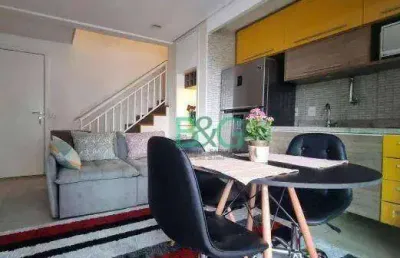 Cobertura à venda, 69 m² por r$ 1.049.000,00 - bela vista - são paulo/sp