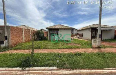 Casa à venda, 43 m² por r$ 115.643,25 - vida nova - barretos/sp