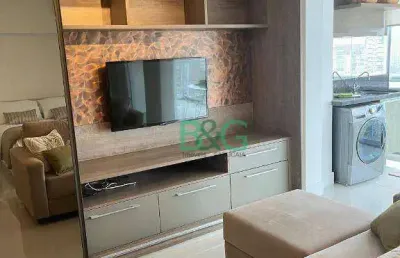 Studio com 1 dormitório, 43 m² - venda por r$ 900.000,00 ou aluguel por r$ 6.545,65/mês - vila olímpia - são paulo/sp