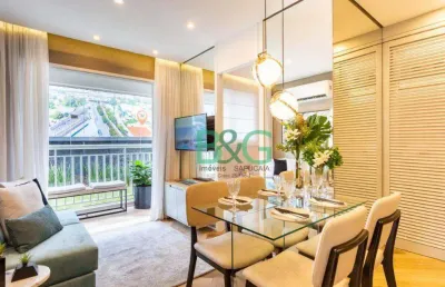Apartamento com 2 dormitórios à venda, 40 m² por r$ 401.000 - ipiranga - são paulo/sp