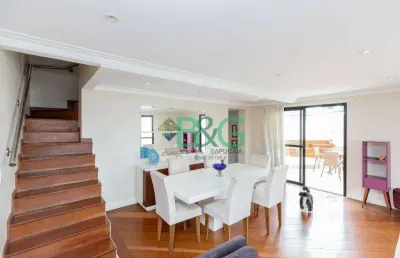Cobertura com 5 dormitórios à venda, 202 m² por r$ 2.750. - santo amaro - são paulo/sp