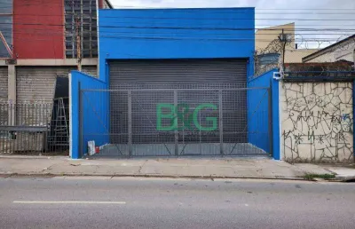 Galpão para alugar, 300 m² por r$ 15.739,89/mês - tatuapé - são paulo/sp