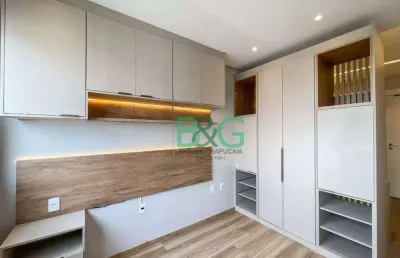 Apartamento com 1 dormitório à venda, 27 m² por r$ 350.000 - vila dom pedro i - são paulo/sp