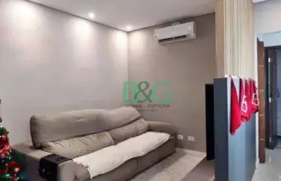 Cobertura com 3 dormitórios à venda, 104 m² por r$ 599.000,00 - vila curuçá - santo andré/sp