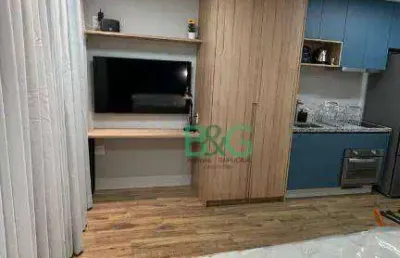 Studio com 1 dormitório, 28 m² - venda por r$ 475.000,00 ou aluguel por r$ 3.380,00/mês - brooklin - são paulo/sp