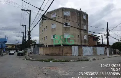 Apartamento à venda, 36 m² por r$ 148.687,81 - parque continental - são vicente/sp