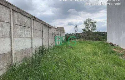 Terreno à venda, 160 m² por r$ 112.885,41 - residencial moacyr trentin - presidente prudente/sp