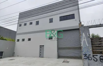 Galpão para alugar, 633 m² por r$ 29.050,00/mês - jardim são caetano - são caetano do sul/sp