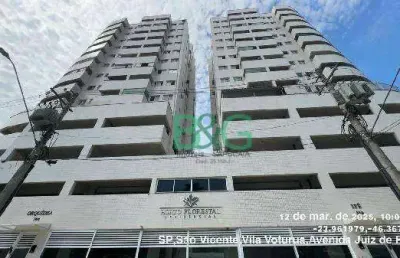 Apartamento com 2 dormitórios à venda, 59 m² por r$ 203.285,09 - jardim independência - são vicente/sp