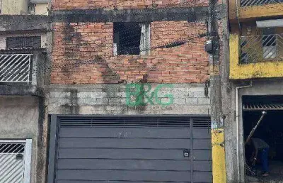 Casa com 2 dormitórios à venda, 126 m² por r$ 198.000 - vila suíça - santo andré/sp