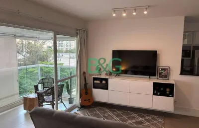 Apartamento com 1 dormitório para alugar, 50 m² por r$ 5.585/mês - vila gertrudes - são paulo/sp