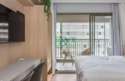 Studio com 1 dormitório à venda, 25 m² por r$ 574.000,00 - perdizes - são paulo/sp