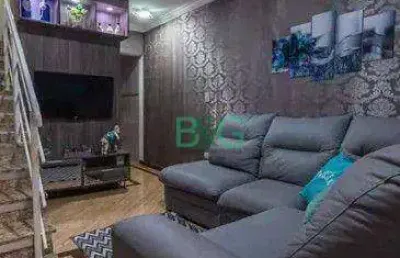 Sobrado à venda, 77 m² por r$ 424.000,00 - parque capuava - santo andré/sp
