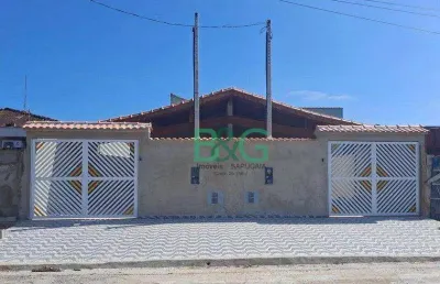Casa à venda, 121 m² por r$ 329.000,00 - jussara - mongaguá/sp