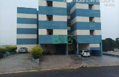 Apartamento à venda, 50 m² por r$ 68.400,00 - jardim araxá - marília/sp