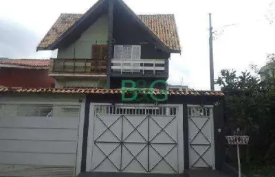 Casa com 3 dormitórios à venda, 125 m² por r$ 471.983,14 - parque monte alegre - taboão da serra/sp