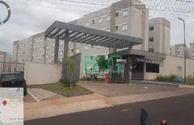 Apartamento com 2 dormitórios à venda, 41 m² por r$ 110.681 - novo jardim pagani - bauru/sp