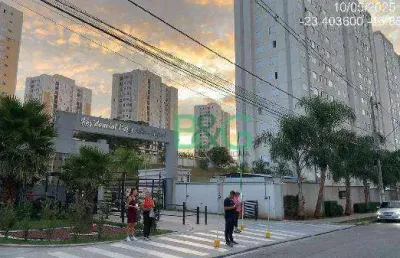 Apartamento com 2 dormitórios à venda, 42 m² por r$ 177.056 - portais (polvilho) - cajamar/sp