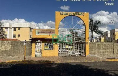 Apartamento com 1 dormitório à venda, 41 m² por r$ 111.477 - vila giunta - bauru/sp
