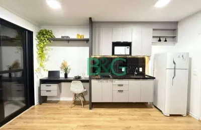Studio para alugar, 27 m² por r$ 3.652,00/mês - campo belo - são paulo/sp
