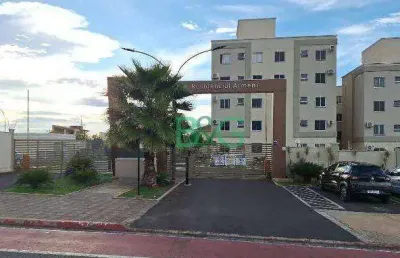 Apartamento à venda, 42 m² por r$ 142.627,98 - umuarama - araçatuba/sp