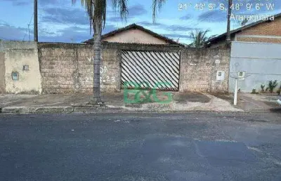Casa à venda, 40 m² por r$ 132.344,35 - jardim roberto selmi dei - araraquara/sp