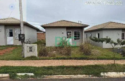 Casa com 2 dormitórios à venda, 43 m² por r$ 161.074 - parque das acácias - assis/sp