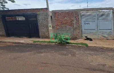 Casa com 2 dormitórios à venda, 43 m² por r$ 57.891 - parque dom pedro - birigüi/sp