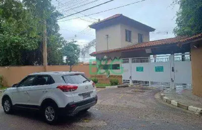 Casa com 2 dormitórios à venda, 54 m² por r$ 183.669 - taboleiro verde - cotia/sp