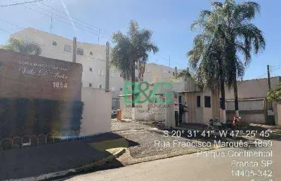 Apartamento à venda, 43 m² por r$ 124.977,03 - vila santos dumont - franca/sp