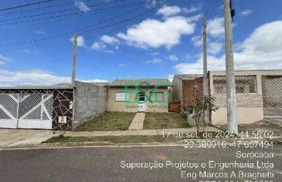 Casa com 2 dormitórios à venda, 44 m² por r$ 126.324 - bacaetavinha - iperó/sp