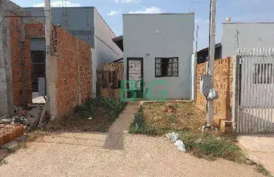 Casa com 2 dormitórios à venda, 51 m² por r$ 105.155,91 - jardim dos ipes ii - ibitinga/sp