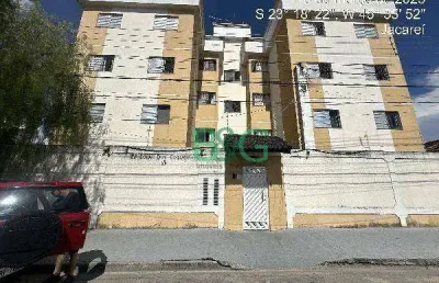 Apartamento à venda, 44 m² por r$ 108.000,00 - cidade salvador - jacareí/sp