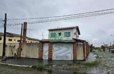 Casa com 4 dormitórios à venda, 153 m² por r$ 411.803 - jardim das palmeiras - itanhaém/sp
