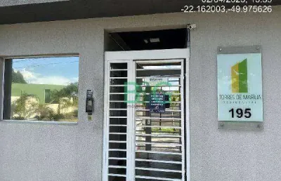 Apartamento à venda, 51 m² por r$ 156.644,64 - osvaldo fanceli - marília/sp