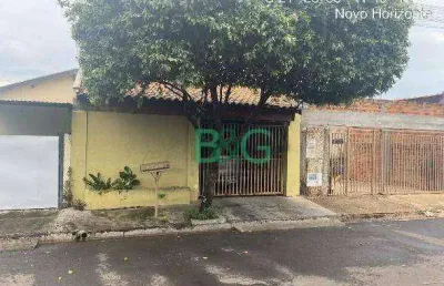 Casa à venda, 124 m² por r$ 119.590,43 - centro - novo horizonte/sp
