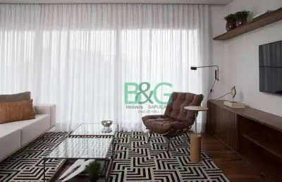 Apartamento com 1 dormitório para alugar, 90 m² por r$ 13.209,93/mês - vila olímpia - são paulo/sp