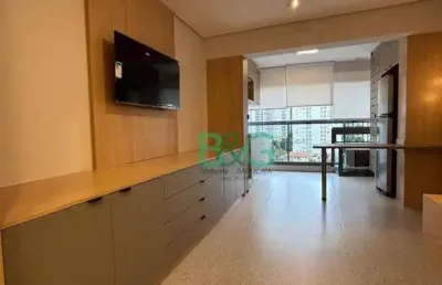 Studio para alugar, 32 m² por r$ 4.290,00/mês - jardim das acácias - são paulo/sp